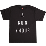 ANONYMOUS (Black) Men's T-SHIRT