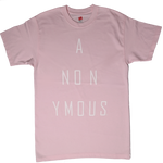 ANONYMOUS (Pink)Men's/Unisex T-SHIRT