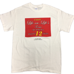 LIFE ON LIFE'S TERMS (White) Men's T-SHIRT