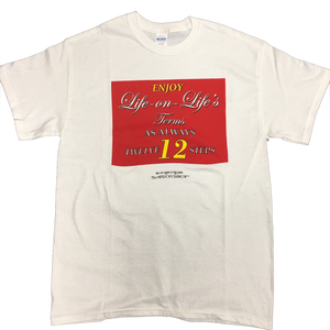 LIFE ON LIFE'S TERMS (White) Men's T-SHIRT