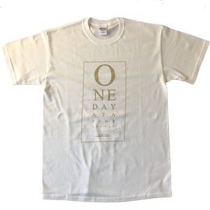 ONE DAY AT A TIME (White) Men's T-SHIRT