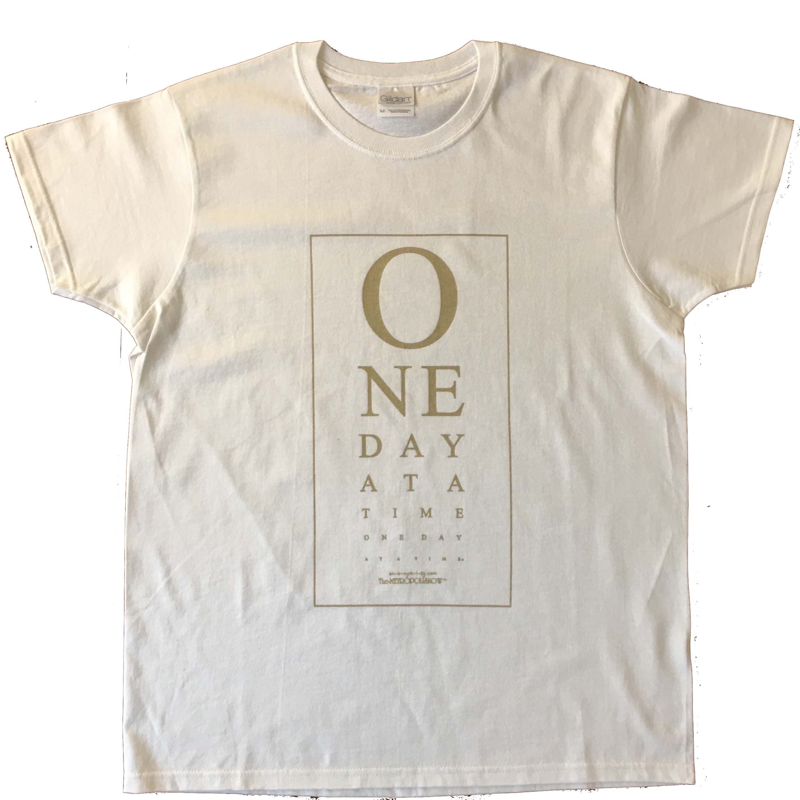 ONE DAY AT A TIME (White) Women's T-SHIRT