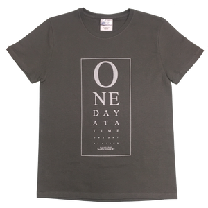 ONE DAY AT A TIME (Dark Grey) Women's T-SHIRT